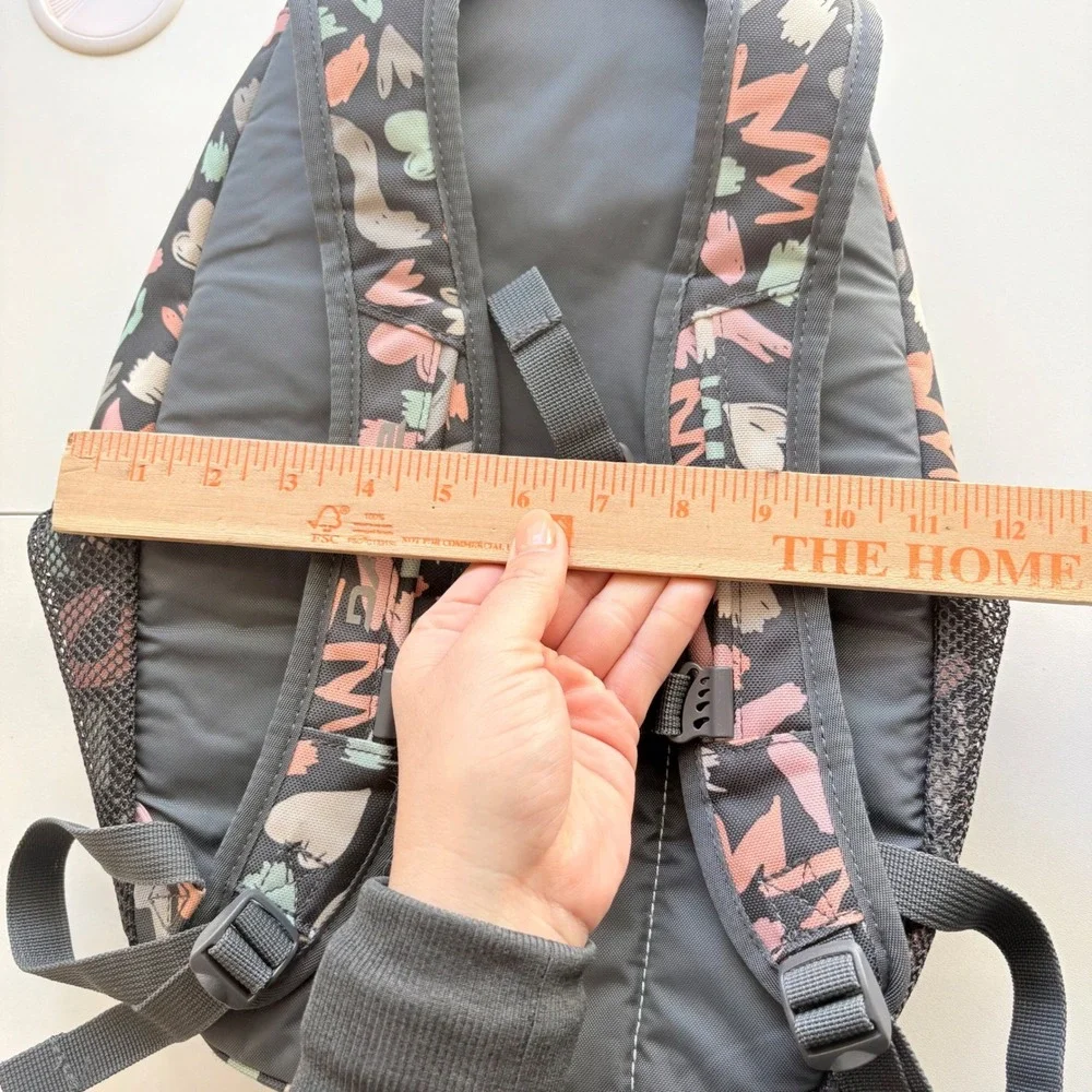 Dakine Campus Mini 18L Backpack Kids Grey Pink Abstract Heart‎ Print 10001433